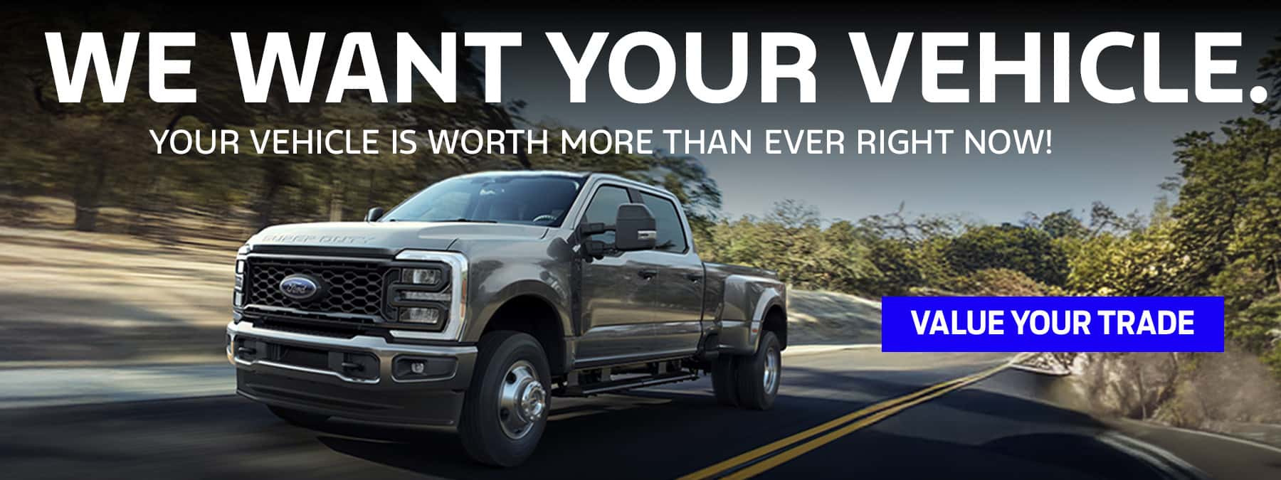 We Want Your Vehicle Slide - October 2026
