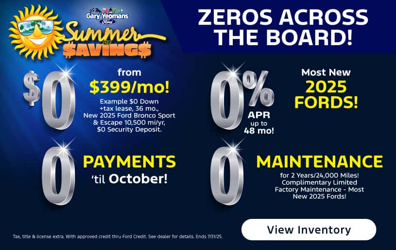 Zeros Across the Board!