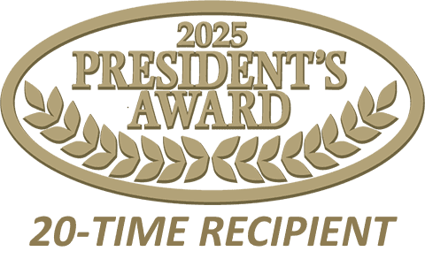 Gary Yeomans Ford in Daytona Beach, FL honored as a 19-time recipient of the 2024 Presidents Award for excellence.