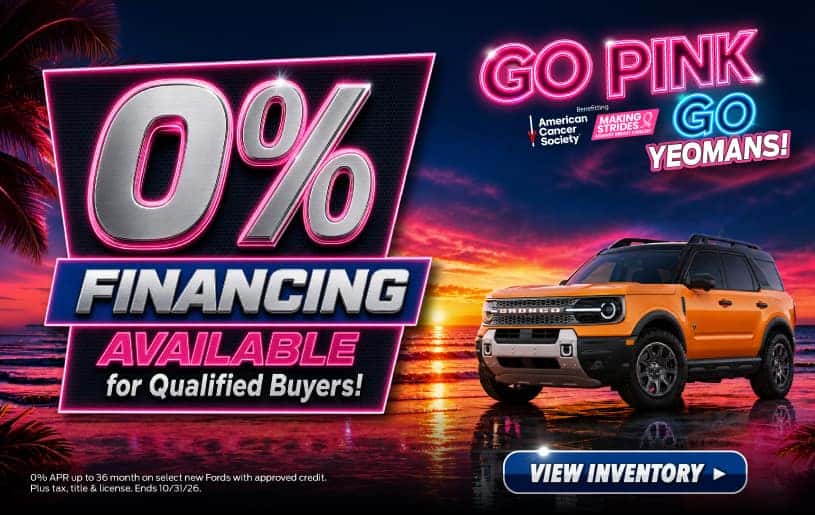 0% APR financing available for qualified buyers! 