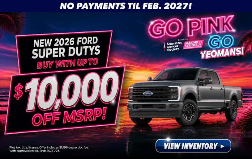 New 2026 Ford Super Duty