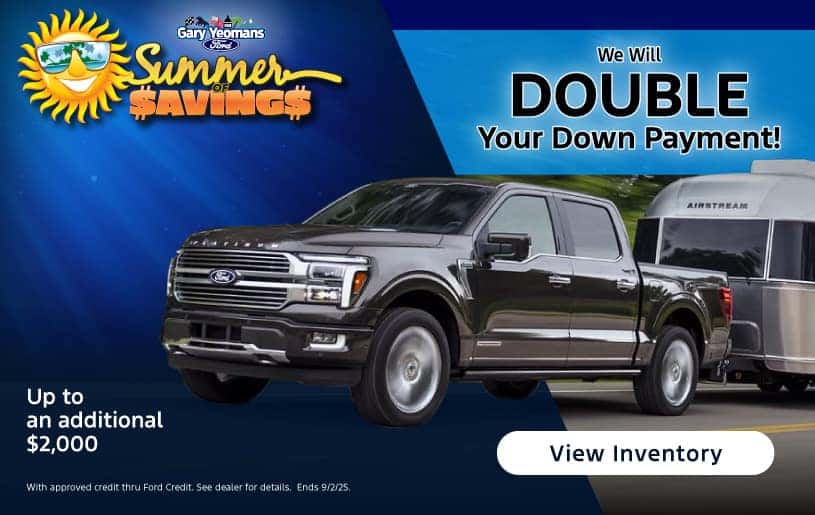 We Will Double Your Down Payment!