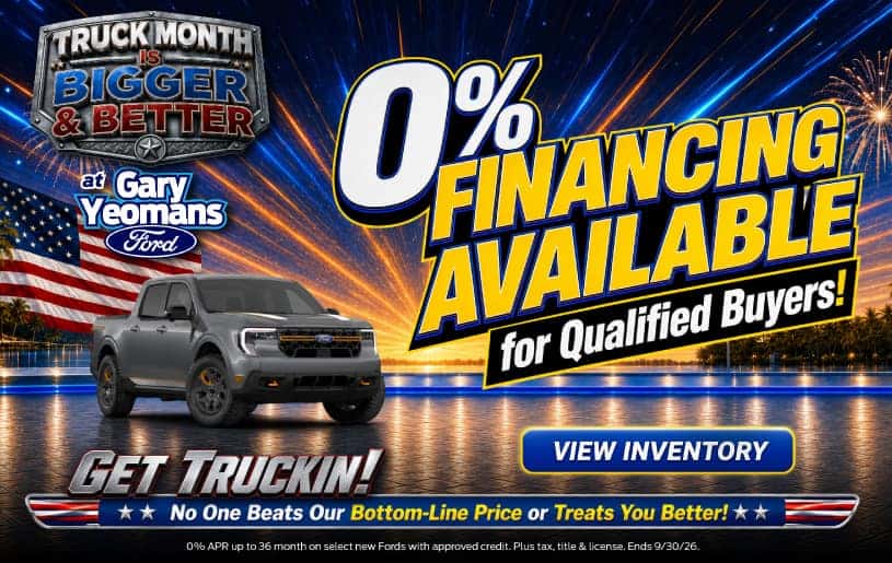0% APR financing available for qualified buyers! 