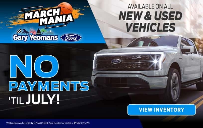 No Payments Till July!