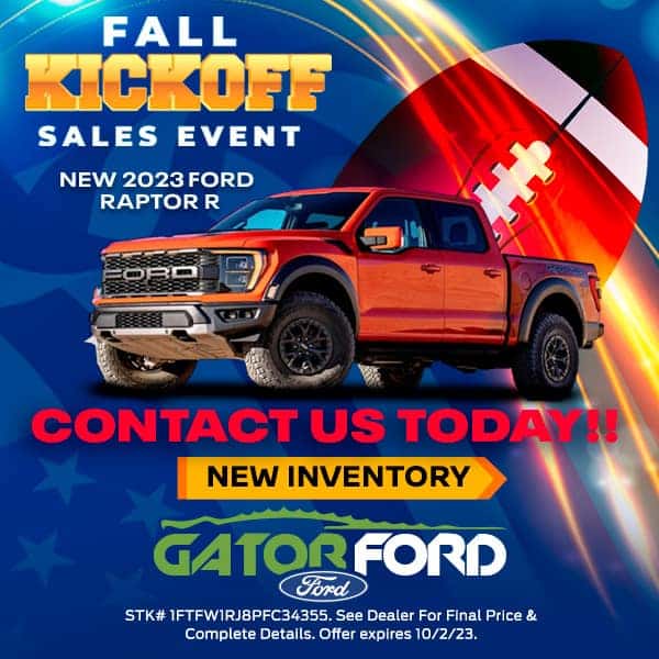 New 2023 Ford Raptors