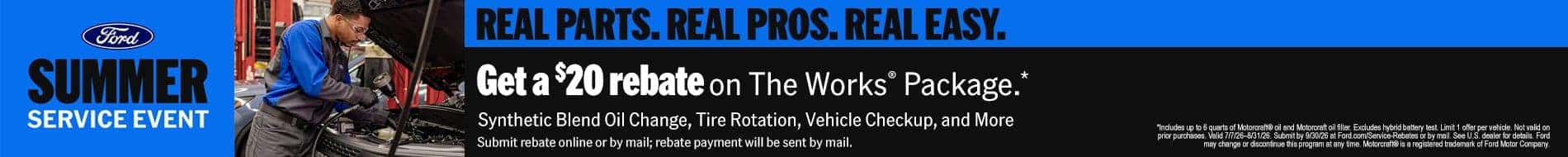 Summer service event