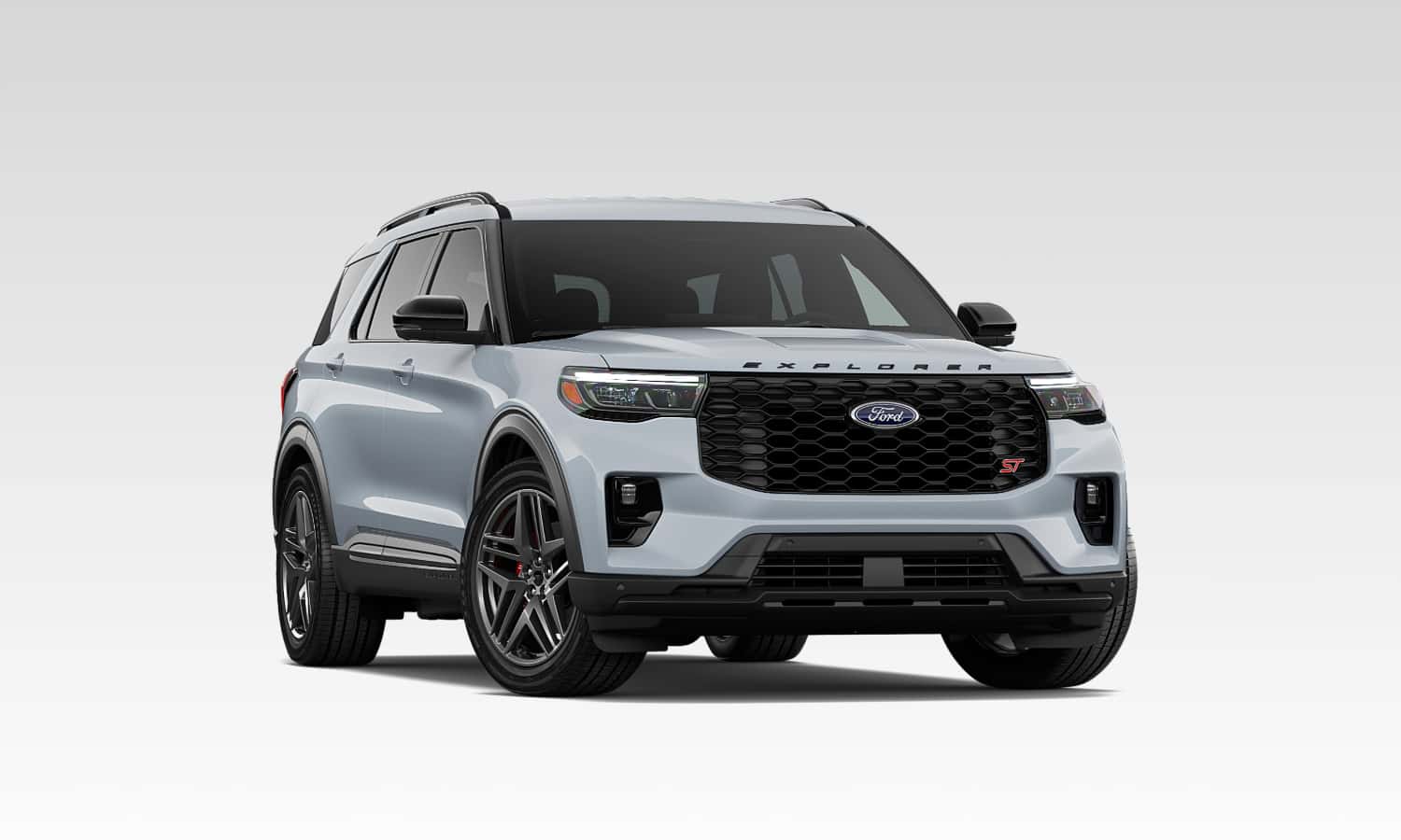 2026 Ford Explorer ST in Space White Metallic at Goode Ford