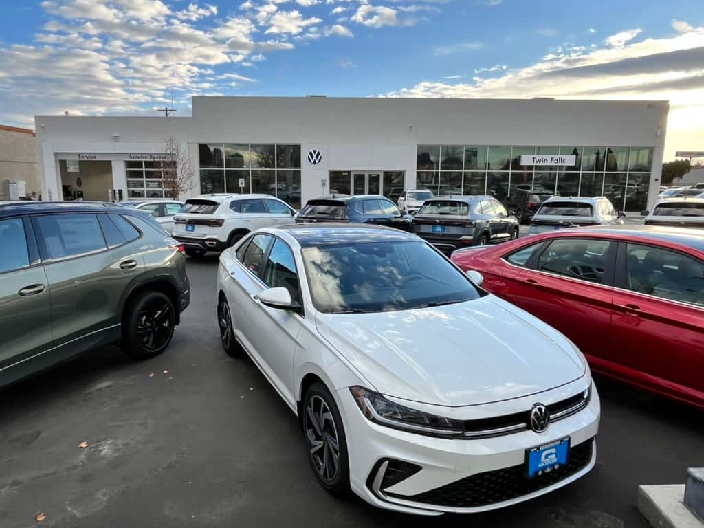 White Volkswagen Jetta for sale at Twin Falls Volkswagen in Twin Falls Idaho