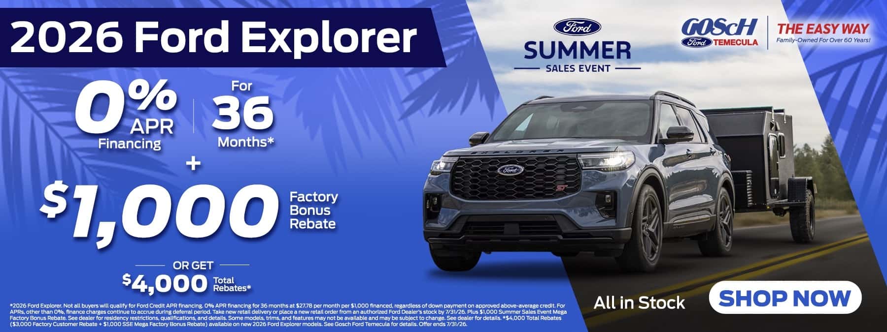 Gosch Ford 2026 July Banners 26 Explorer