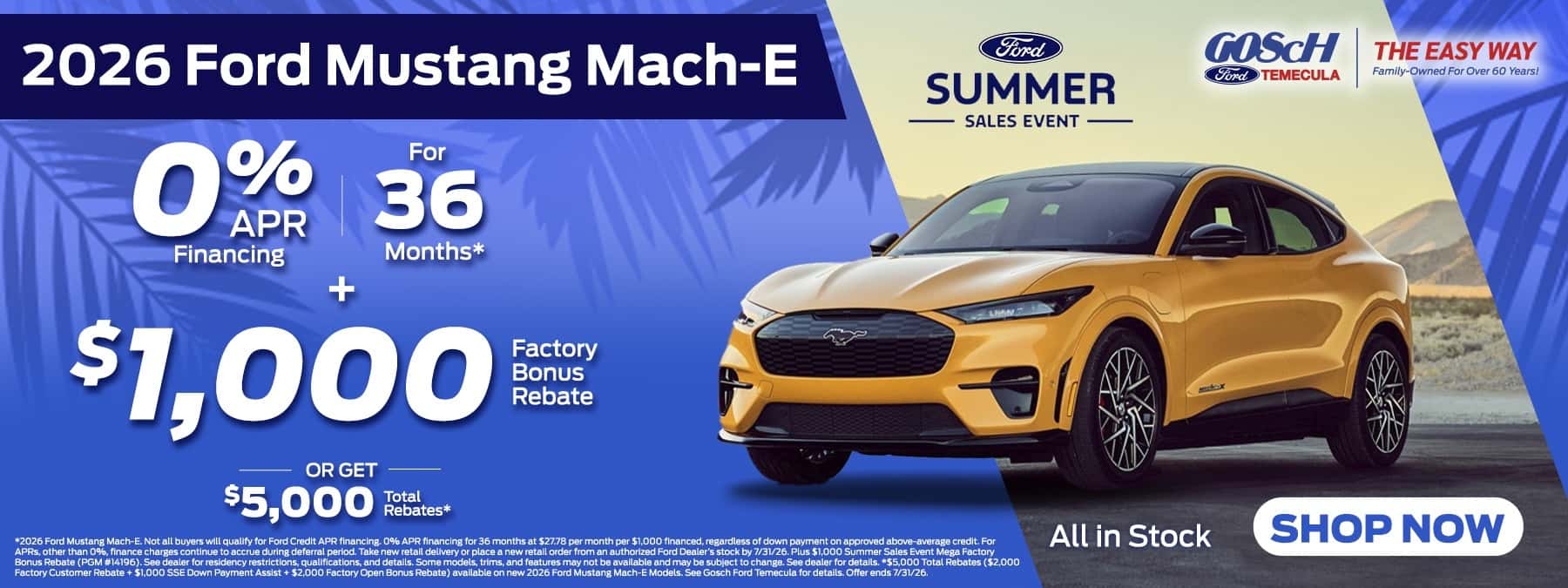 2026 Ford Mustang Mach-E