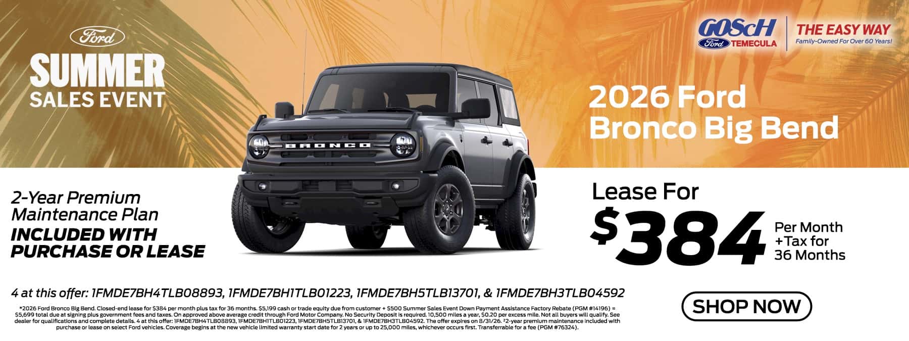 2026 Ford Bronco Big Bend