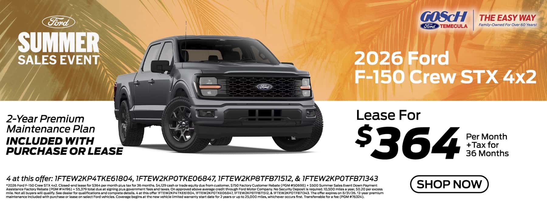 2026 Ford F-150 Crew STX 4x2