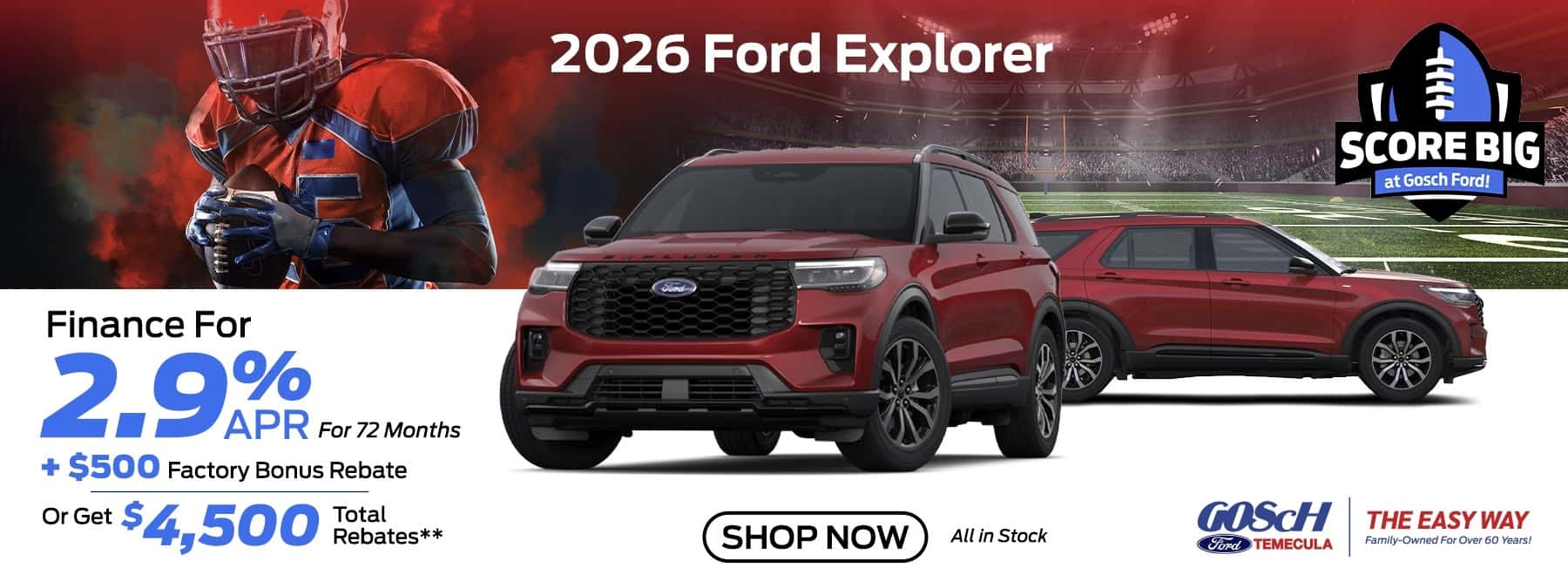 Ford Explorer Gosch Ford Temecula
