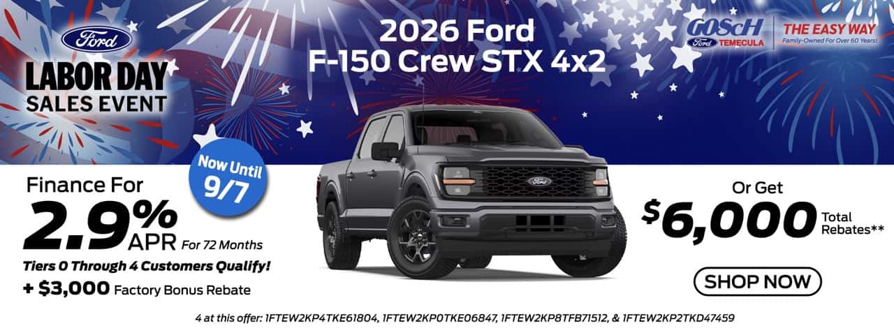 2026 Ford F-150 Crew STX 4x2