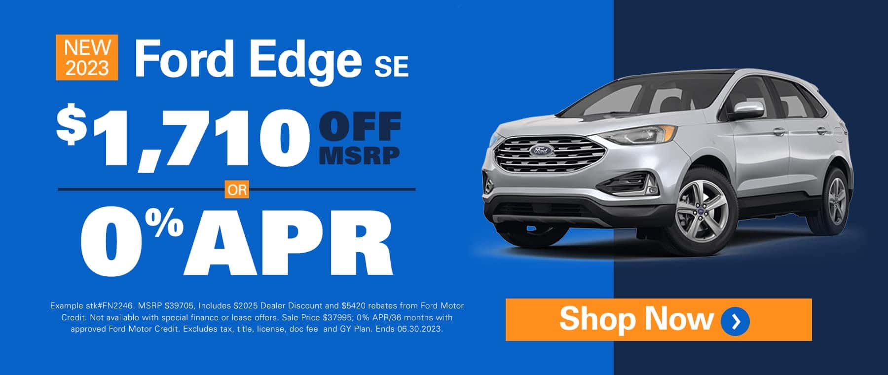 2023 Ford Edge SE Offer June 2023