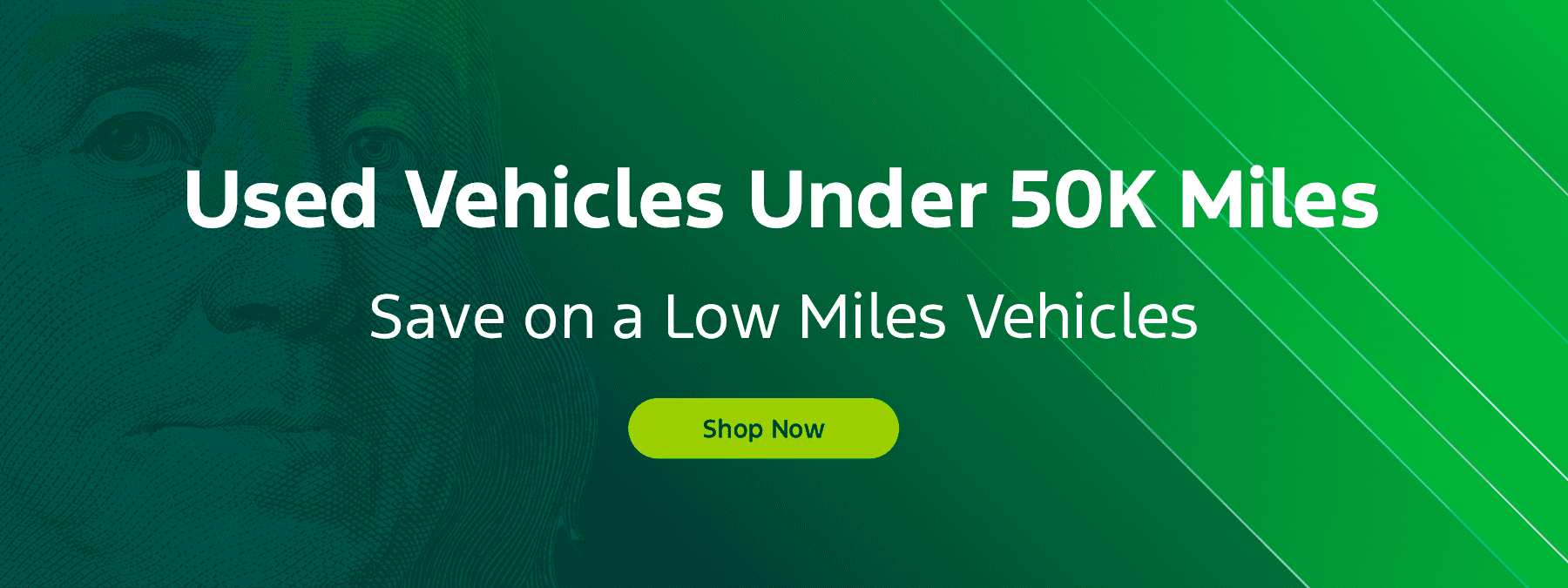 Used Vehicles Under 50k Miles Save on a low miles vehicle