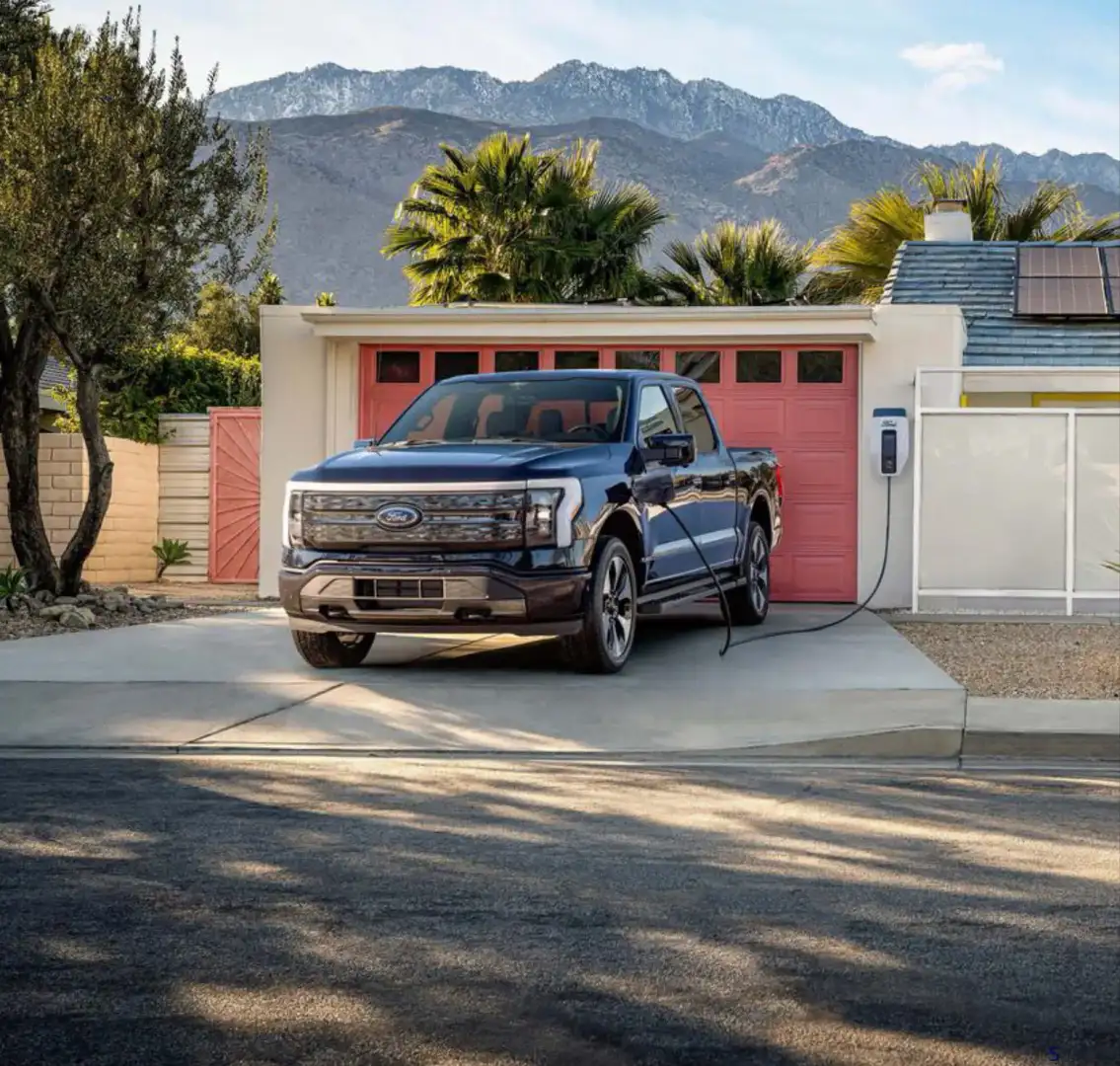 F-150 Lightning Charging Up