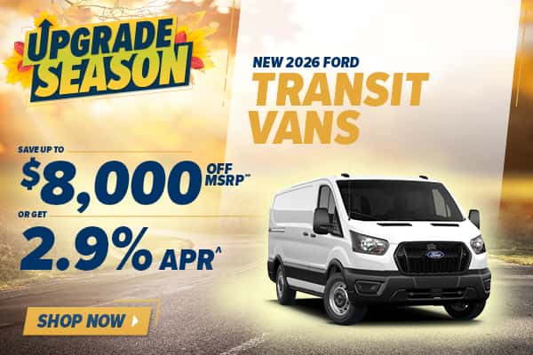 NEW  2026 FORD TRANSIT VANS