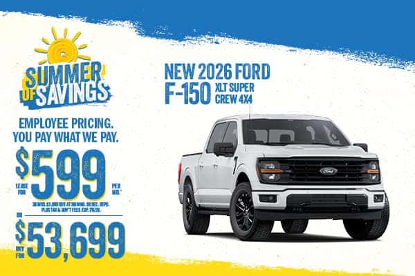 New 2026 F-150