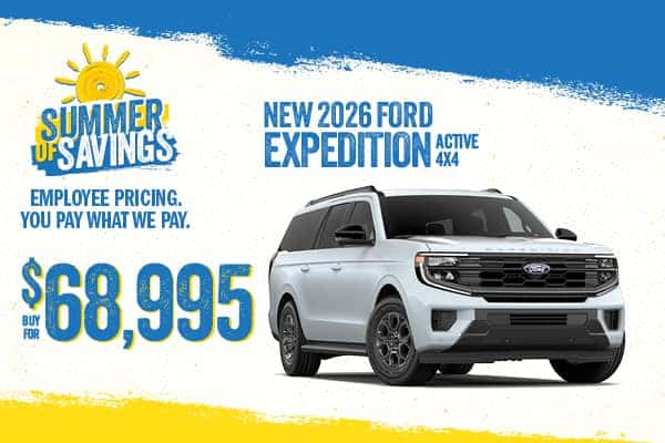 New 2026 Ford EXPEDITION