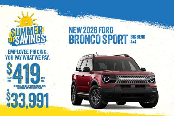 2026 BRONCO SPORT