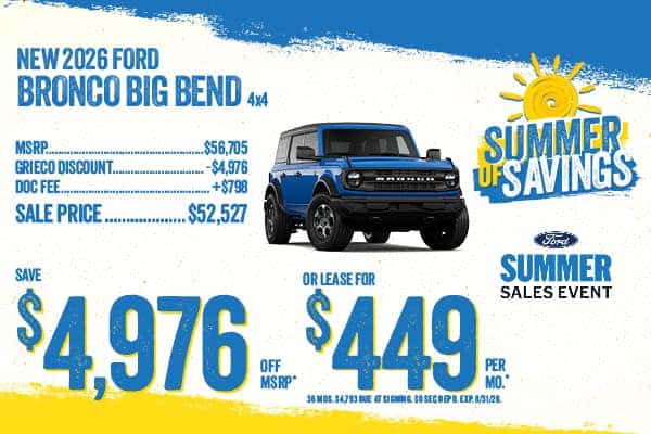 2026 BRONCO