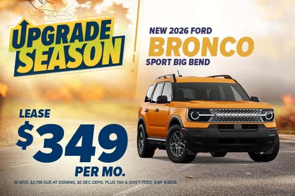 NEW 2026 FORD BRONCO SPORT BIG BEND