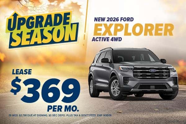 NEW 2026 FORD EXPLORER ACTIVE 4WD
