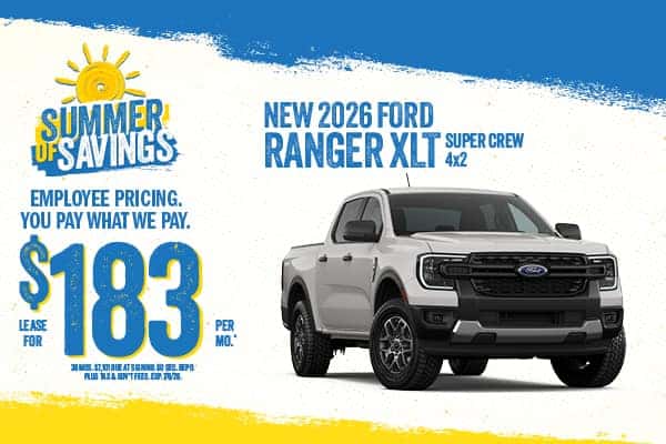 New 2026 Ford RANGER