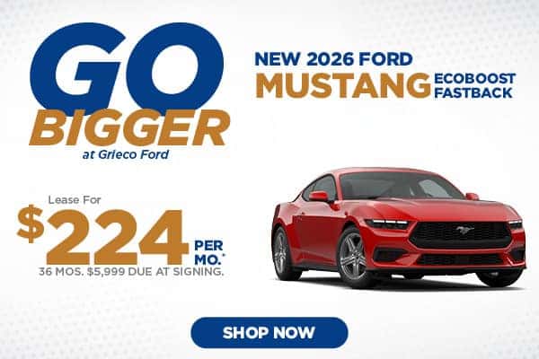 NEW 2026 FORD MUSTANG ECOBOOST FASTBACK