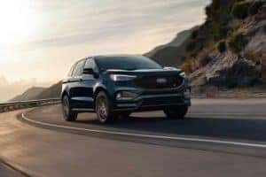 2023 Edge driving down road_mobile