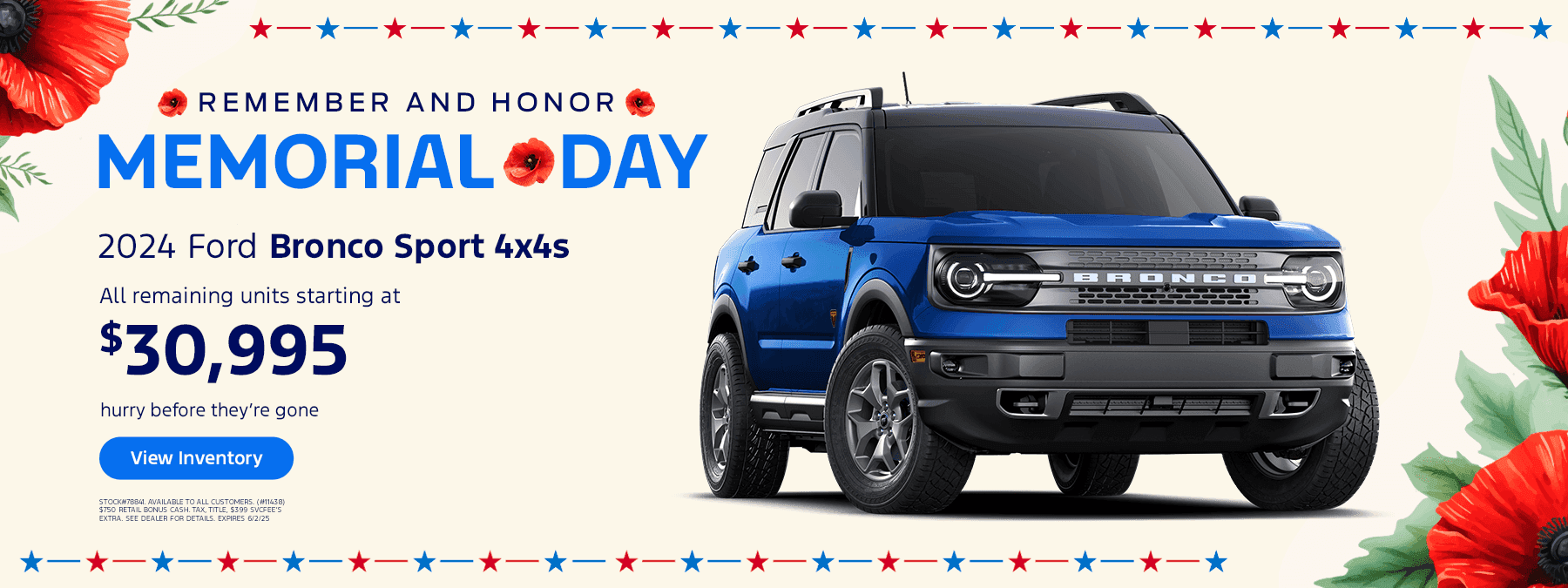 2024 Ford Bronco Sport 4x4s