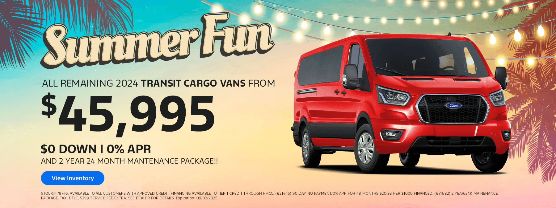 2024 Transit Cargo Vans