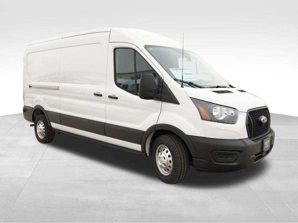 Ford Transit lineup at Griffin Ford in Waukesha
