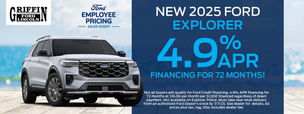 New 2025 Ford Explorer
