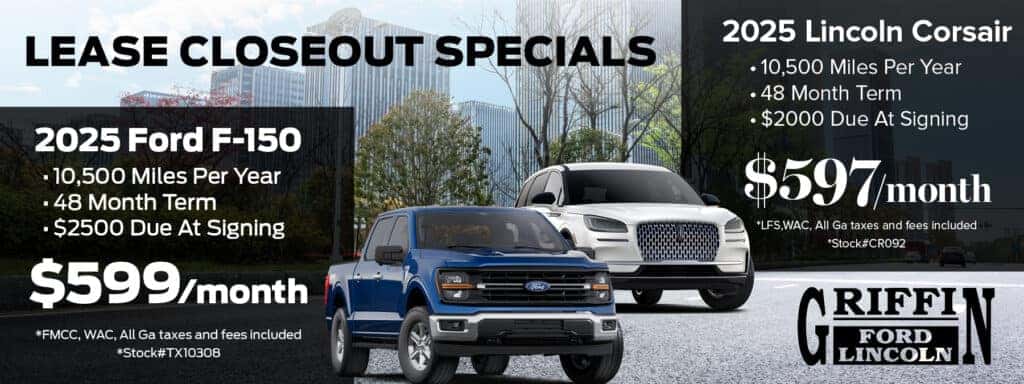 Lease Closeout Specials