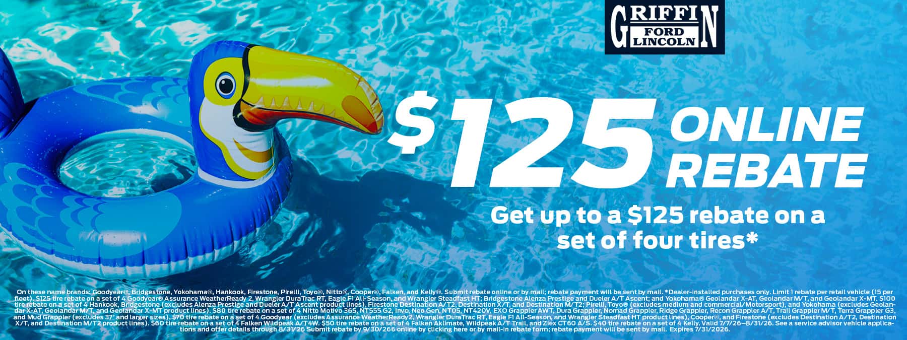 Tire rebate