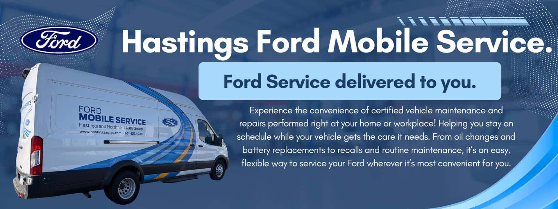 mobile service banner