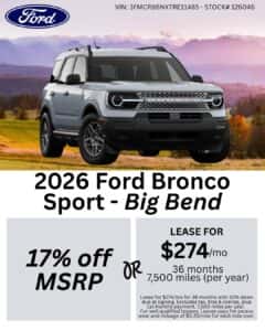 Bronco sport