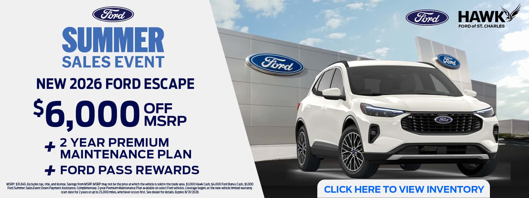 2026 Ford Escape