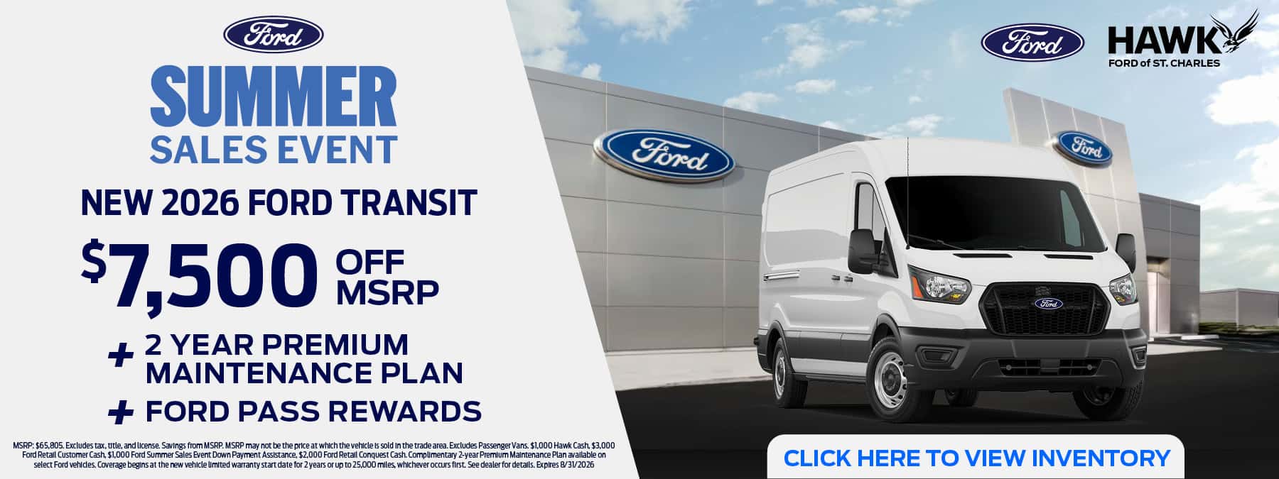2026 Ford Transit | Hawk Ford of St. Charles