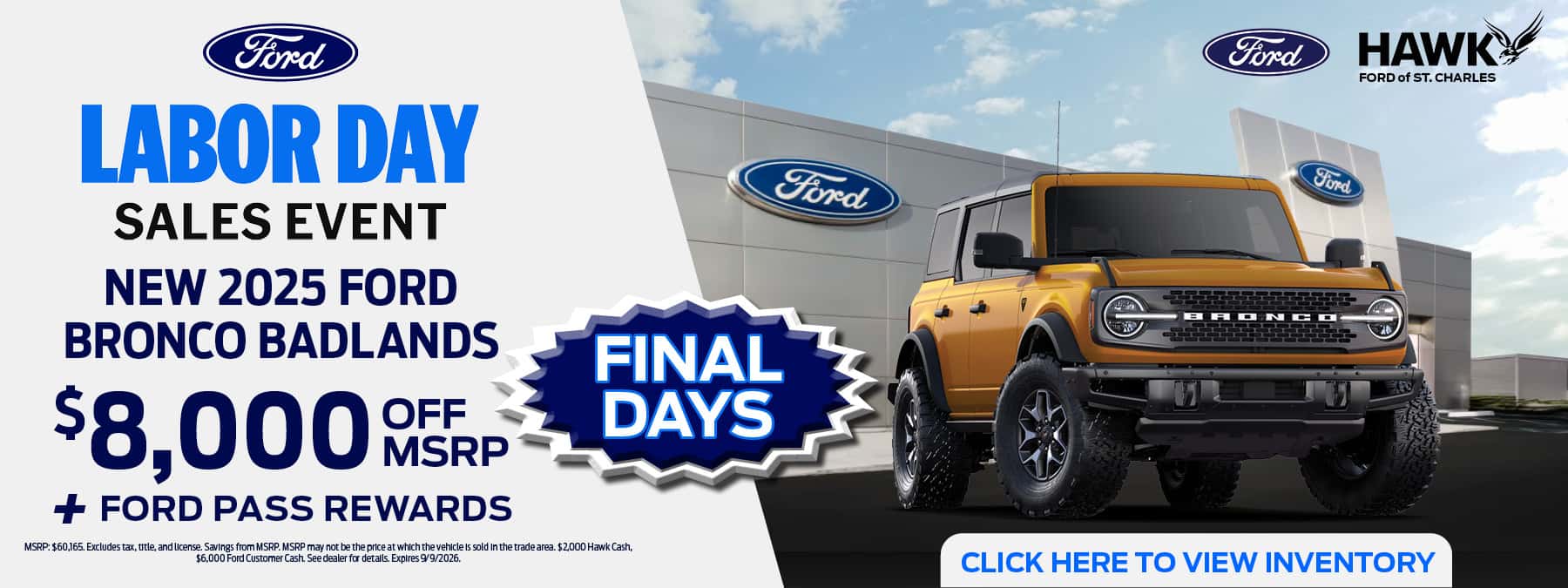 2026 Ford Bronco Badlands