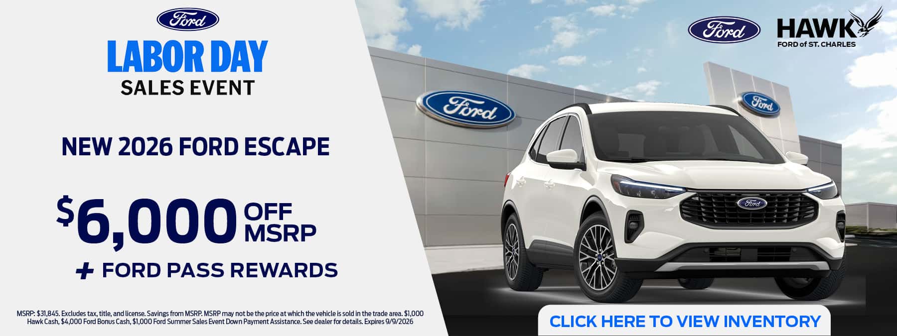 2026 Ford Escape