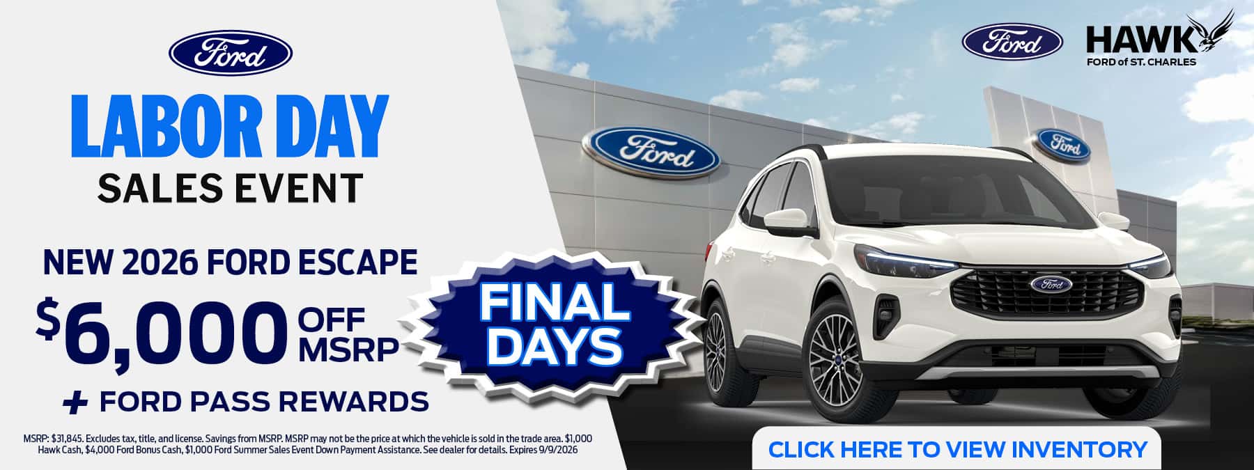 2026 Ford Escape