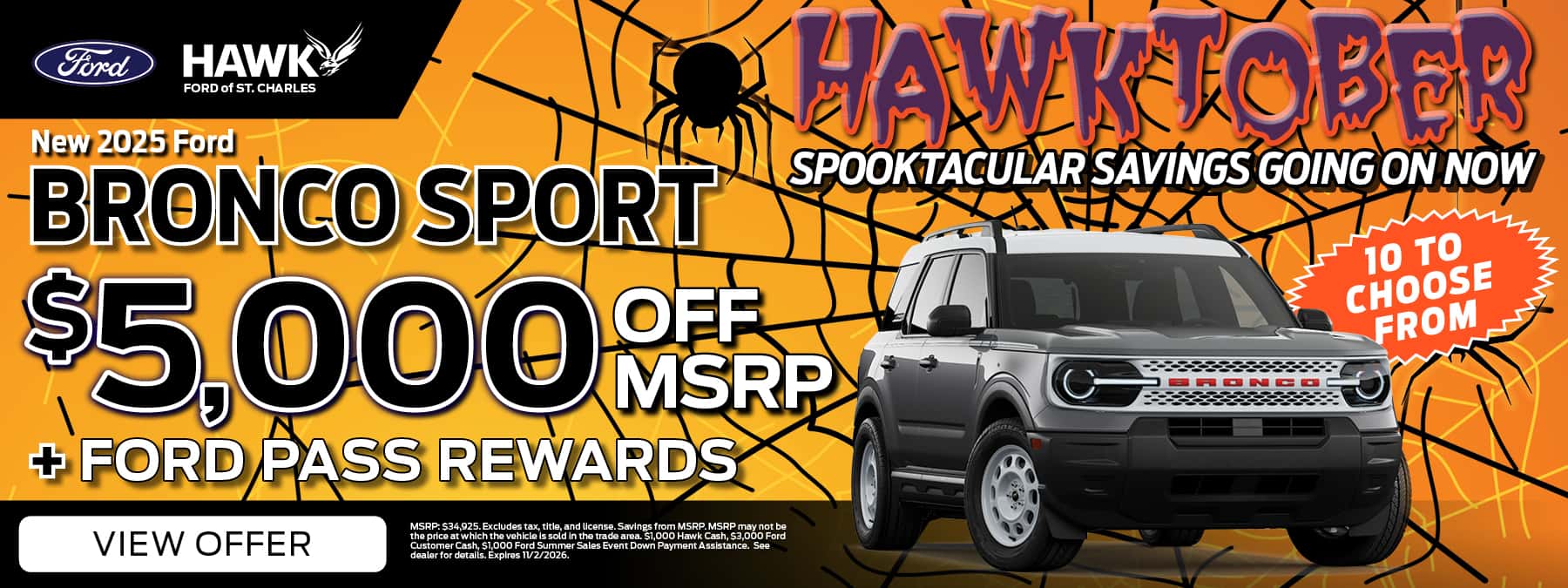 2025 Bronco Sport | Hawk Ford of St. Charles
