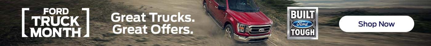 Ford Truck Month. Great Trucks. Great Offers