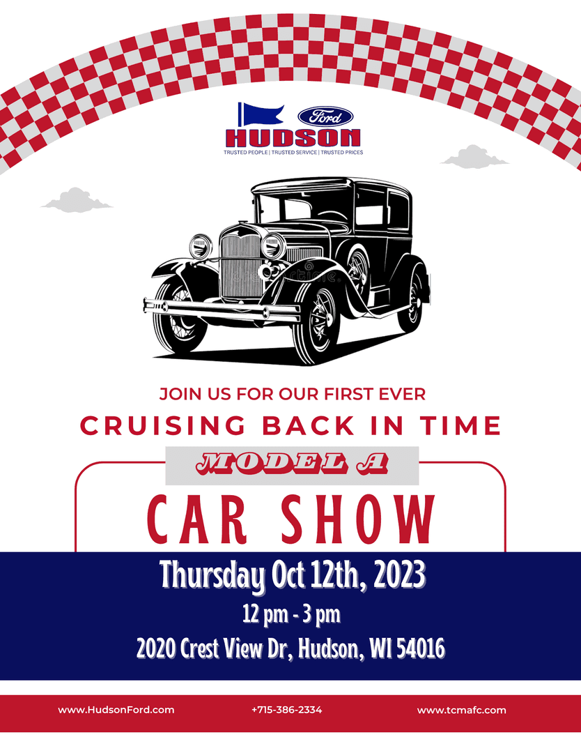 Model A Car Show Hudson Ford