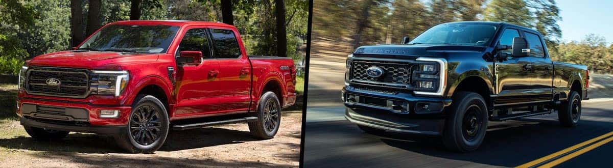 2026 Ford F-150 vs 2026 Ford F-250