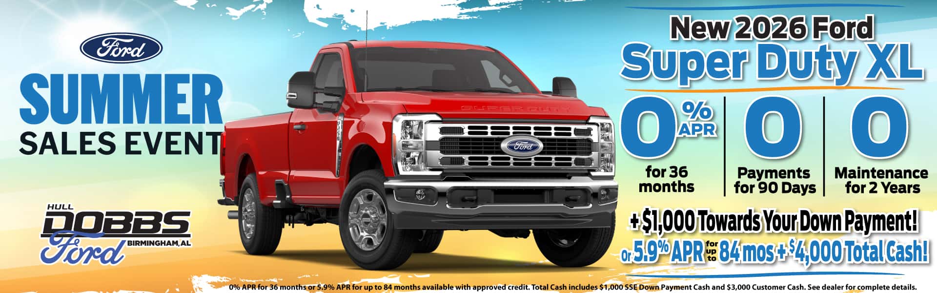 Summer sales event