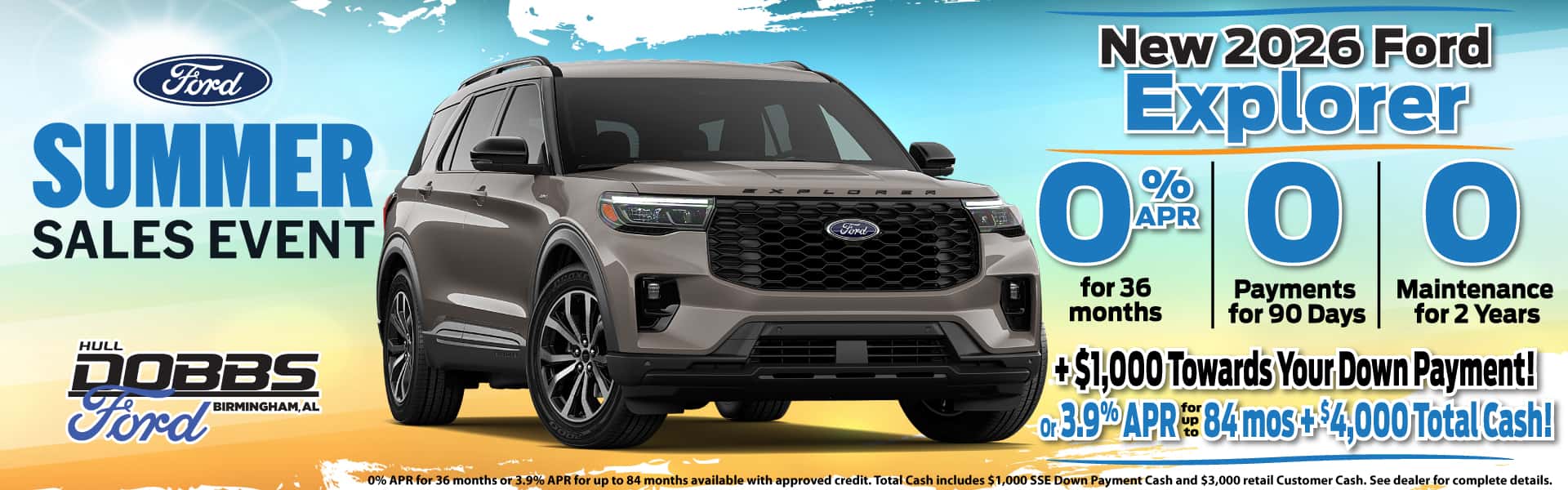 New 2026 Ford Explorer